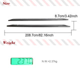 Carbon Fiber Car Side Skirts Body Kits For BMW 3 Series G80 M3 2019-2022 Car Underboard Side Door Bumper Skirts Extension Lip