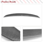 Carbon Fiber Trunk Spoiler for Infiniti G35 G25 G37 Q40 2007-2015 Sedan 4 Door Rear Boot Lid Duckbill Highkick Spoiler Wing