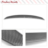 Carbon Fiber Trunk Spoiler for Infiniti G35 G25 G37 Q40 2007-2015 Sedan 4 Door Rear Boot Lid Duckbill Highkick Spoiler Wing