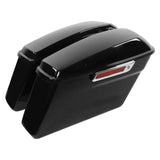 Motorcycle Hard Saddlebags Saddle Bags Conversion Brackets For Harley Softail Fatboy FLST 1984-2017