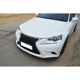 Carbon Fiber/FRP Front Bumper Lip Chin Spoiler For Lexus IS250 IS350 IS F Sport Sedan 4 Door 2014-2016