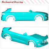 Car Wide Fender Flares Wheel Arch Trim Lip For Audi RSQ8 2020-2023 Real Carbon Fiber Wheel Fender Flares Protector Eyebrow 12pcs