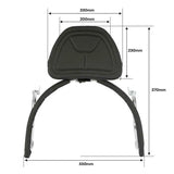 Motorcycle Riders Sissy Bar Backrest Set For Honda Goldwing GL1800 2001-2016 08 09 10