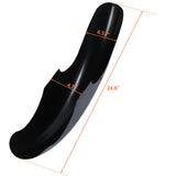 Motorcycle 21" Wrap 4.5'' Steel Front Fender For Harley Softail Bobber Chopper Dyna Wide Glide FXWG FXSTC FXST