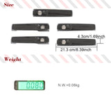 For Mercedes Benz G Class W464 G550 G63 2019-2024 Dry Carbon Car Door Handle Cover Trim 5PCS
