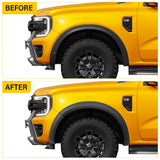 Fender Flares Wheel Arch Set For Ford Ranger NEXT-GEN 2022 2023+ WILDTRAK WILDTRAK-X With Sensor Hole 4X4 Car Accessories