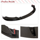 Car Front Bumper Lip Spoiler Splitters for BMW 8 Series G14 G15 G16 2018-2024 Prepreg Dry Carbon Front Lip Chin Apron Spoiler