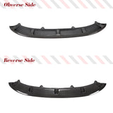 Car Front Bumper Lip Spoiler Splitters Aprons For Volkswagen VW Golf 6 MK6 GTI 2010 2011 2012 2013 Carbon Fiber / FRP Black