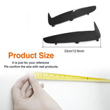 Car Side Mudguards Fender Door Trim Cover Vents Air Intake for BMW X6 F16 2014 - 2018 Carbon Fiber