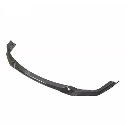 Real Carbon Fiber CS Style Bumper Front Lip Splitter Car Body Kit For BMW M2C F87