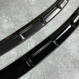 For BMW G30 M-Performance G38 2017-2020 Front Bumper Splitter Lip Diffuser Body Kit Spoiler Guard Gloss Black/Carbon Look ABS