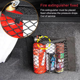Car storage bag Trunk  Seat Elastic String Net Magic Sticker Universal Storage Bag Pocket Auto Organizer Seat Back Bag