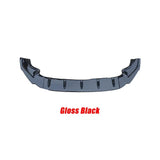 For VW Golf7 MK7 7.5 GTI R GTD GTE R R-Line 2013-2020 Front Bumper Lip Spoiler Splitter Protector Cover Car Body Kits ABS Tuning