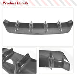 Carbon Fiber Car Rear Diffuser Bumper Protector Spoiler for Lexus IS300 IS350 IS F Base /Sport Sedan 2017-2020 Car Rear Body Kit