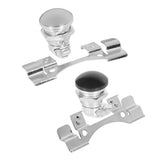 Motorcycle Fuel Door Latch Push Button Gas Oil Cap Tank For Harley Touring Road King Electra Street Tri Glide 92-UP