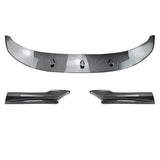 Car Front Bumper Splitter Lip for BMW 5 Series F10 F11 M Sport 2011-2017 Body Kit Spoiler Splitter ABS Canard Lip cover