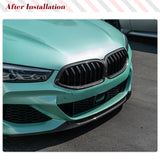 Carbon Fiber Front Grille Spoiler for BMW 8 Series G14 G15 G16 M Sport 840i 2018 - 2021 Front Racing Grille Grills Dry Carbon