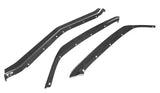 For Chevrolet Corvette C8 2020 2021 2022 2023 Real Carbon Fiber Front Bumper Lip Splitters Body Kit Flaps Spoiler Cover
