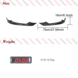 Car Front Bumper Lip Splitters For BMW F80 M3 F82 F83 M4 2014 - 2018 Real Carbon Fiber Car Splitters Winglets Front Body Kits