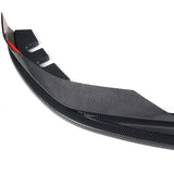 Glossy Black/Carbon Fiber Look G20 2PCS Car Front Bumper Lip Splitter Body Kit Spoiler Diffuser For BMW 3 Series G20 2019 2020