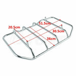 Motorcycle King Pack Trunk Pad Rack Speaker Light For Harley Tour Pak Road Glide 2014-2022