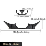 Car Rear Bumper Diffuser Lip Spoiler Prepreg Dry Carbon for BMW G87 M2 Coupe 2-Door 2022 2023 Rear Diffuser Apron Lip Body Kits