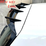 For VW Golf MK6 GTI Golf 6 R20  TDI TSI R-Line Rear Spoiler Wings AK Style Rear Trunk Roof Lip Spoiler Splitter Body Kit