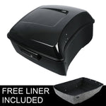 King Trunk For Harley Touring Tour Pak Road King Electra Street Glide CVO 2014-2023 2019 2018 Motorcycle