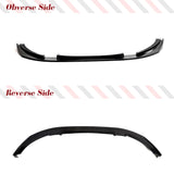 Car Front Bumper Lip PU Black Primer Splitters for Mazda MX5 MX-5 ND 4th Generation Car Front Bumper Lip Spoiler Rear Body Kits