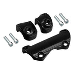 Motorcycle 1" Handlebar Risers Top Clamp For Harley Touring Road King Street Electra Glide 1988-2023 2020 2019 Aluminum