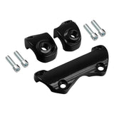 Motorcycle 1" Handlebar Risers Top Clamp For Harley Touring Road King Street Electra Glide 1988-2023 2020 2019 Aluminum