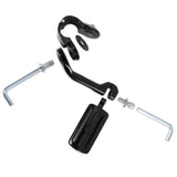 Adjustable Highway Foot Pegs Footrest 1 1/4" Long Angled Mount Kit Fit Fit For Harley 32mm Engine Guards