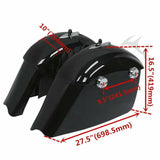 Motorcycle Hard Saddlebags Electronic Latch Lid For Indian Chieftain 2014-2021 Dark Horse 2016-2018 Roadmaster Springfield 14+