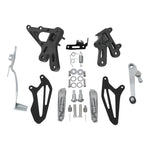 Front Driver Footpegs Footrest Peg Bracket For Yamaha YZF R7 YZFR7 2022 2023 2024