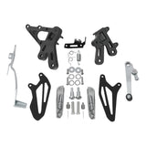 Front Driver Footpegs Footrest Peg Bracket For Yamaha YZF R7 YZFR7 2022 2023 2024