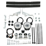Motorcycle LED Fog Lights W/ Attachment Kit For Honda Goldwing GL1800 GL 1800 2018-2024 2019