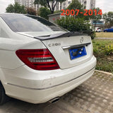 FOR BENZ W205 AMG C200 C180 C260 PSM rear spoiler gloss black 07-14 2015-2021