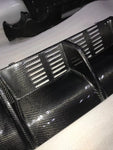 Carbon Fiber Rear Diffuser Fit For Benz W209 CLK 63 AMG Black Series