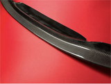 Fits: E46 M3 Front Spoiler Lip Carbon Fiber CSL 1 Type For OEM Bumper