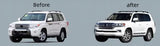 For 2008-2012 change to 2016 toyota land cruiser LC200 body kit