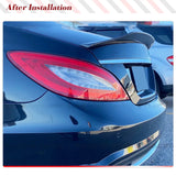 Carbon Fiber Car Rear Trunk Spoiler for Mercedes-Benz CLS Class W218 CLS63 AMG 2012 - 2017 Sedan Rear Wing Spoiler Car Boot Lid