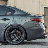 PSM V1 Style Carbon Fiber Rear Spoiler For Alfa Romeo Giulia Trunk Lid Tail Wing Car External Accessories Body Kit