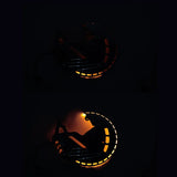 Motorcycle Front Brake Rotor Covers LED Ring Of Fire For Honda Goldwing GL 1800 2001-2017 F6B 2013-2017