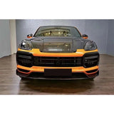 Top Ranking MSY Body Kit For Porsche Cayenne Coupe Turbo Carbon Fiber MSY Body Kit Front Lip Wheel Eyebrow Spoiler