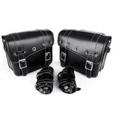 Motorcycle Synthetic Leather Saddle Bag Luggage Brown Side Tool Bag for Harley Sportster for Honda Suzuki Kawasaki Yamaha