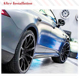 Car Side Skirts Body Kit for Mercedes Benz X290 AMG GT 53 GT 43 4 Door 2015 - 2017 Add On Dry Carbon Side Skirts Lip Extension
