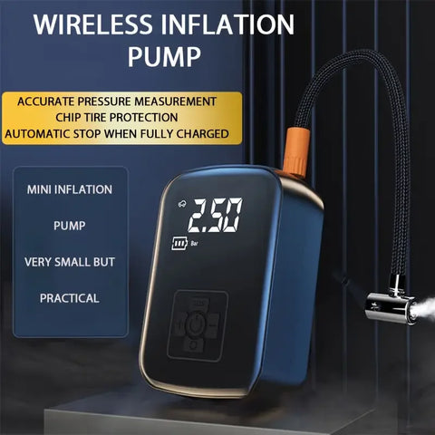 Wired/Wireless Car Air Compressor 150PSI Portable Electric Tire Inflator Pump for Motorcycle Bicycle AUTO Tyre Balls