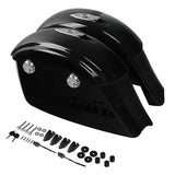 Motorcycle Hard Saddlebags Electronic Latch Lid For Indian Chieftain 2014-2021 Dark Horse 2016-2018 Roadmaster Springfield 14+