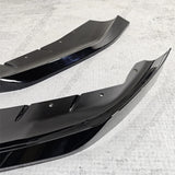 For BMW 5 Series G30 G38 M Sport 2021 2022 2023 FD Style Black Front Lip Front Bumper Diffuser Lip Splitter Spolier Body Kit