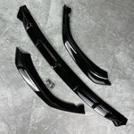 For BMW G30 M-Performance G38 2017-2020 Front Bumper Splitter Lip Diffuser Body Kit Spoiler Guard Gloss Black/Carbon Look ABS